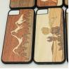 China Laser Engraving Blank Wood iPhone X Case Light Weight with Custom Design wholesale