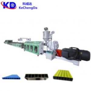 China 450 - 650kg/H HDPE Single Screw Extruder Machine Fishing Raft Pedal PVC Profile Extruder supplier