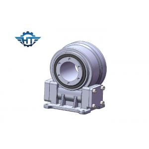 Gear Ratio 61 / 1 Vertical Worm Gear Slew Ring With Nema 34 And Motor Driver For CPV And CSP