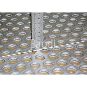 China Stainless Steel Sheet With Holes , Pharmaceutical Industry Perforated Aluminum Panels  supplier