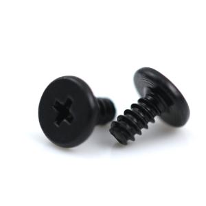 China 黒亜鉛付 M1.4 フィリップス フラットヘッド 電子機器用 精密スクリュー マイクロサイズ wholesale