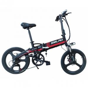 China 20 Inch Folding Electric Bicycle , Powerful E Bike 48v 350w Motor Variable Speed supplier