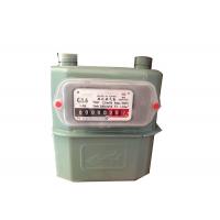 China Steel Case Prepaid Gas Meter Household Diaphragm With IC Card G1.6 - G4-G6 on sale