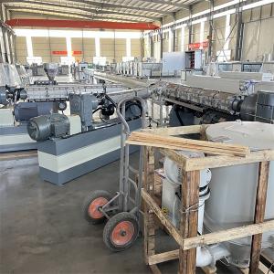 HDPE Plastic Extrusion Machinery Solid Wall Pipe Extrusion Production Line