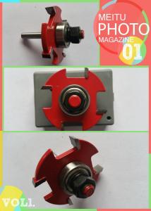 China Tiancheng Tongue and Groove Router Bit - 2 Dia x 1/4 H x 1/4 Shank on sale 