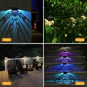China IP65 outdoor solar landscape lights for wall garden waterproof LED light supplier