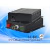 1ch analog video+analog audio/data fiber converter for CCTV system