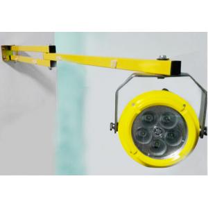 Yellow Gas Station LED Canopy Light , 25 Degree Angle Led Marine Loading Dock Light