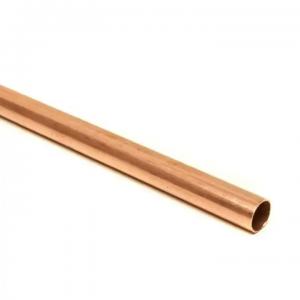 Round Polished Pipes Seamless Copper Nickel Tube C70600 C71500 C12200 1/2'' SCH80