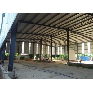Prefabricated light Steel Frame Warehouse Construction Large Span Portal Structure Design