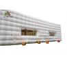 China White Color 11 X 6m Inflatable Cube Tent For Rental / Advertising Inflatable Booth wholesale