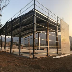 China Prefab Metal Steel Structure Warehouse Hangars Building Pre Engineered supplier