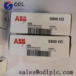 China Analog Output ABB PLC Module 10V AO801 3BSE020514R1 ABB Has 8 Unipolar Channels wholesale