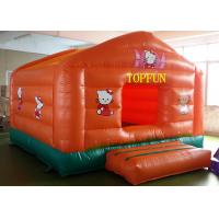 China Double Sewing PVC Tarpaulin Inflatable Jumping Castle Hello Kitty Bounce House on sale