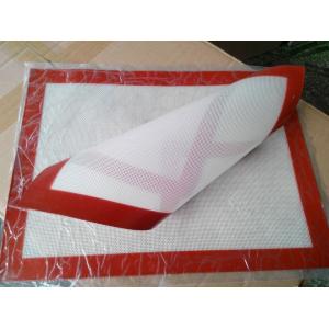 China Food Grade Anti-slip Nonstick Fiberglass Silicone Baking Mat supplier