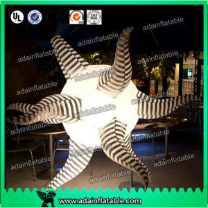 China Fire Retardant Inflatable Stars / Inflatable LED Star Party Decoration supplier
