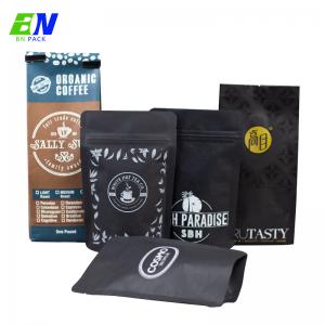 China PET VMPET PE Coffee Pouch Stand Up Zipper Pouch Bags Coffee Bag Custom Size Recyclable coffee bags Stand Pouch supplier