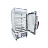 5 Layers Food Warmer Showcase Mechanical Steamer Display 50-100℃