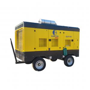 GLORYTEK Drilling Rig Tools Diesel Engine Driven Air Compressor Portable For Industrial