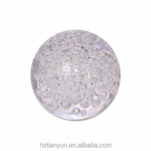 Clear Acrylic Plastic Bubble Ball , 75mm Resin Crystal Ball