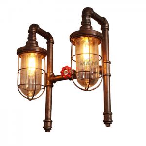 China Retro Fancy Filament Bulb Wall Lights  E27 Decorative Long Arm Low Voltage Living Hall Wall Light supplier