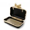 China Unique Flower Nob Light Gold Box Clutch Frame Iron Frame wholesale