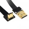 Mini Male To Male FPC Flat HDMI Ribbon Cable Customized Length For Fpv HDTV