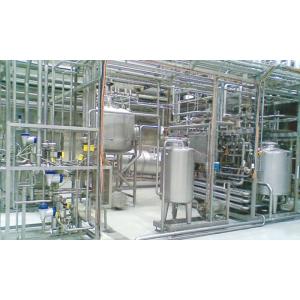 3 Holes Fresh Milk Soft Drinks Plant Equipment / Dairy Production Equipment