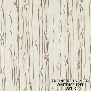 China Simulation Wood White Ice Tree Veneer 3100mm Indoor Decorative Board supplier