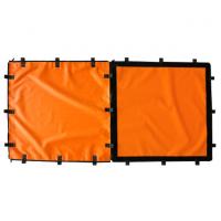 China Welding Protection Panel Pressurized Fiberglass Silicone Fabric Fireproof 0.9 Mm on sale