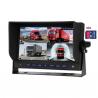 China 7 inch Truck Monitor with 4 CH CCTV Cameras and DVR Recording wholesale