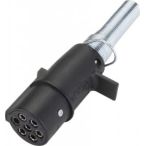China Waterproof European Trailer Plug 7 Prong Trailer Plug Rubber Seal Cap supplier