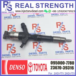 1KD FTV Fuel Injector 095000-6760 095000-7780 095000-7030 23670-39215 095000-7410 For Densos Toyota Hilux