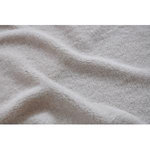 white Warp Knitted Fabric Recycled , Polyester Knit Solid   Fabric