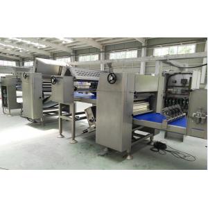 China Auto - Proofing Pita Production Line With Gas Fuel Tunnel Oven , Pita Bread Maker Machine supplier