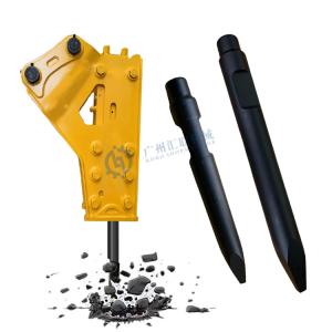 China F1 F2 F3 F4 F5 F6 F9 F12 F19 F22 F20 F27 F35 F30 F45 F70 F100 Rock Hammer Chisel For Hydraulic Breaker Atlas wholesale
