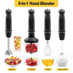 China 5 In 1 Multi Function Hand Blender SS Housing 2 Speeds Variable Speed Control supplier