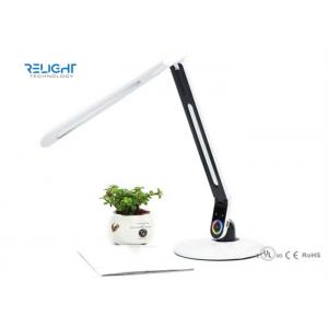 China LED Screen Rechargeable Battery Operated Desk Lamp With Calendar and Alarm Clock Display supplier