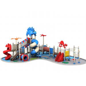 Safety Kids Outdoor Playground Equipment With Bright Colors TQ - ZLJ108A