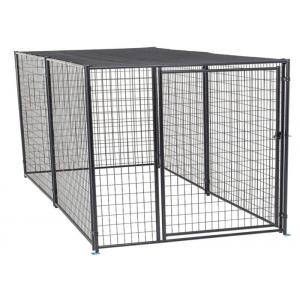 6ft x4ft x6ft large pet dog cage stainless steel dog crate heavy duty outdoor dog house