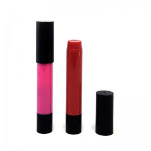 China User Friendly Twist Cosmetic Pen 3g Lip Stick Container Offset Printing supplier