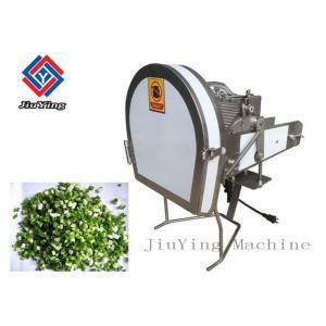 High Efficiency Vegetable Processing Equipment / Onion Garlic Cutter Machine