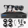 China DIY CCTV Security 4CH 720P 1.0MP Camera AHD DVR Day Night Home Surveillance System wholesale