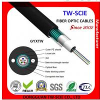 China G652D Single Mode Loose Tube China Fiber Optic Cable GYXTW For Outdoor Aerial on sale