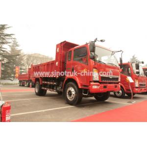 China 12 Tons HOWO 4×2 Light Duty Dump Truck With 105HP EuroIII Front Lifting 6 Tires supplier