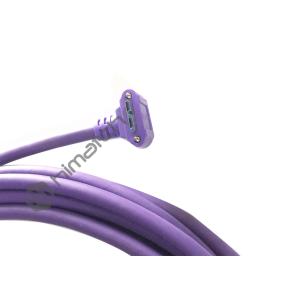 China 5M haut USB3 flexible un mâle aux câbles équipés masculins micro de caméra de B avec la vis moletée fermant à clef pour l'entrave Chiam supplier