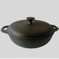 China Cast Iron Round Sukiyaki Pot Nonstick Coating Casserole Cooking Gas Charcoal on sale