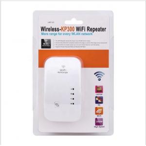 China ODM KP300W Long Range Wifi Access Points 802.11n 300Mbps Wifi Repeater Booster supplier