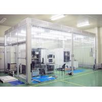 China 62dB 2x4ft Iso Class 6 Cleanroom , Laminar Flow Softwall Modular Cleanroom on sale