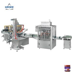 sauce bowl automatic filling capping labeling machine for tomato chilli paste fish sauce bottling machine